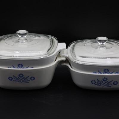 CORNING WARE Casserole Dishes (5)