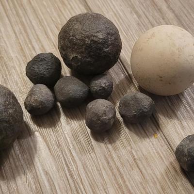 Antique Clay Marbles
