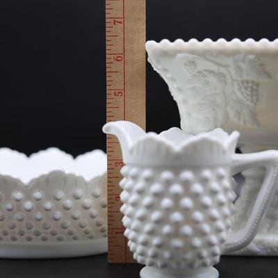 Milk Glass Dishes (3)