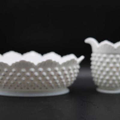 Milk Glass Dishes (3)