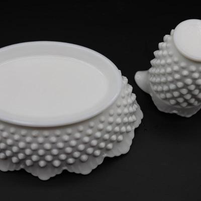 Milk Glass Dishes (3)