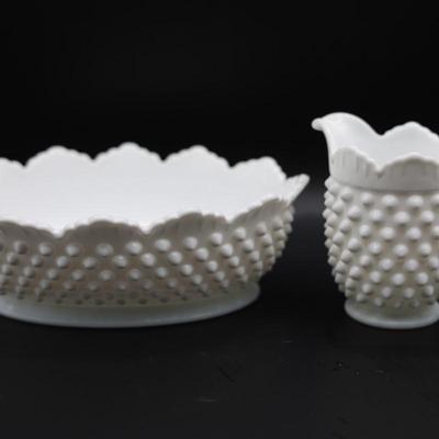 Milk Glass Dishes (3)