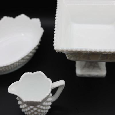 Milk Glass Dishes (3)