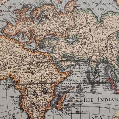 Vintage Repro Map