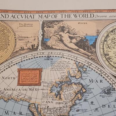 Vintage Repro Map