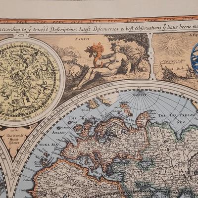 Vintage Repro Map