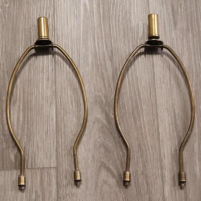 Vintage MCM Walnut Lamps