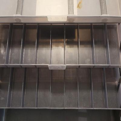 Art Bin with Built in Trays