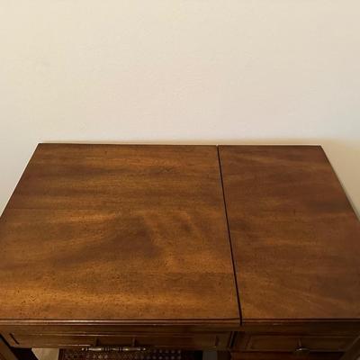 Kenmore Sewing Table W/ Machine & Chairâ€”Machine Runs