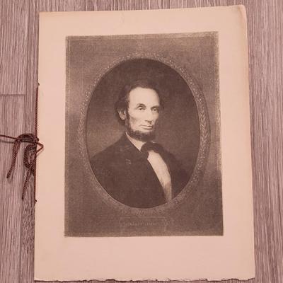 Antique Lincoln Pamphlet & Facsimile of Lincoln's Famous Speeches