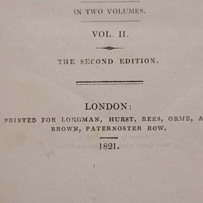 Antique 1821 "Crusades" Book