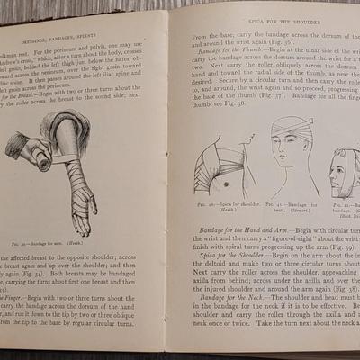 Antique 1917 "Emergency Surgery" Book