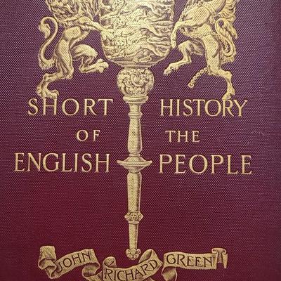 4 Volume Set of "A Short History of the English People" from 1892