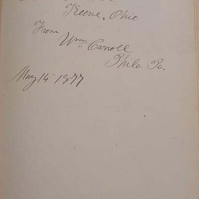 Antique "Transfer of Erin" 1877