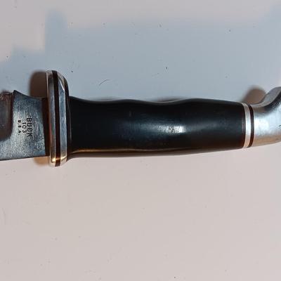 Nice BUCK 103 Skinner Fixed Blade Knife 8.5" with leather sheath