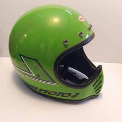 Bell Snell 75 Moto 3 Kawasaki helmet