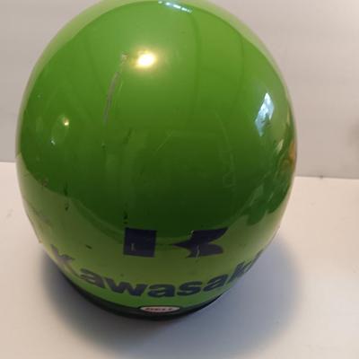 Bell Snell 75 Moto 3 Kawasaki helmet