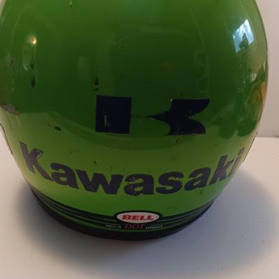 Bell Snell 75 Moto 3 Kawasaki helmet