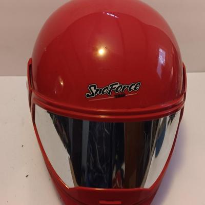 SnoForce Yamah helmet with snow shade
