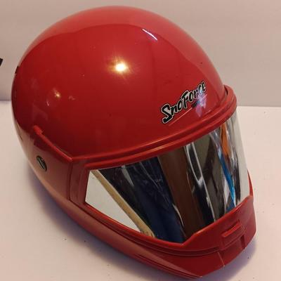 SnoForce Yamah helmet with snow shade