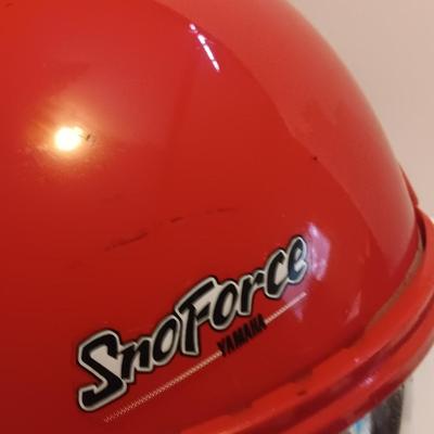 SnoForce Yamah helmet with snow shade