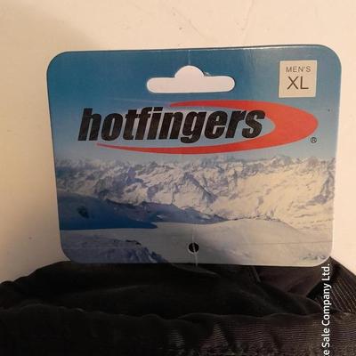 New Hotfingers XL gloves with insulated helmet hat
