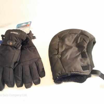 New Hotfingers XL gloves with insulated helmet hat