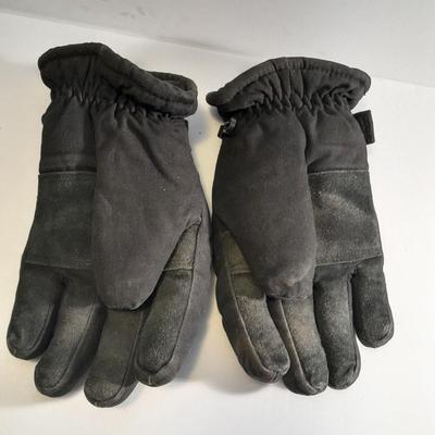 Two nice pair of gloves - Snowmobiling - New Thinsulate long gloves - Kinco black gloves