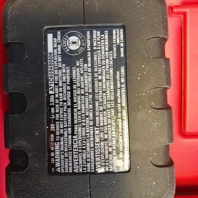 Milwaukee V28 1/2" 13 MM Hammer drill with case with battery and charger