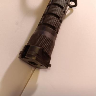 Matrix Airsoft Tactical Rubber Bayonet with Sheath & M4