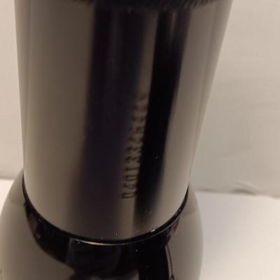 Working Black Maglite with clear distress beacon light