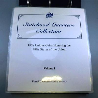2 Statehood Quarters Collection Fifty States of the Union Volume I (12.00 Monetary V+B129alue)