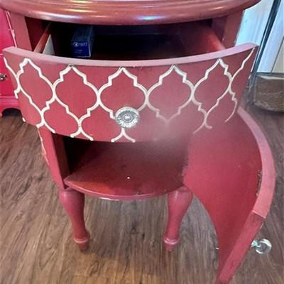 6 Quirky Red Commode ~ Really Cute