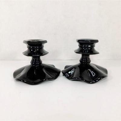 11 Onyx Bowl 11 1/4 and Set of Candlesticks 3 x 4 1/4