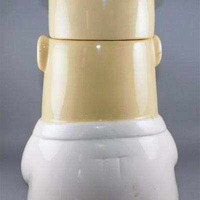 17 12" Dilbert United Feature Syndicate Inc Treasure Craft Cookie Jar ( Small Chip on Lid)