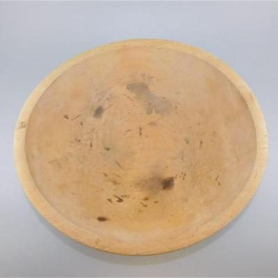18 10 1/2 Small Wooden Dough Bowl