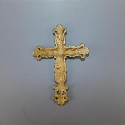 19 4 1/2 -8 1/4 Lot of 3 Decorative Crosses 2 Stands