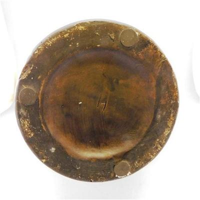 26 13" Gold 2 Handle Footed Vase