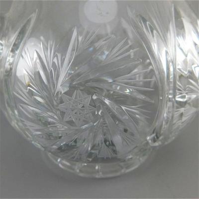 30" 6 1/2 Small Heavy Crystal Pitcher
