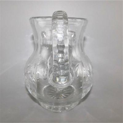 30" 6 1/2 Small Heavy Crystal Pitcher