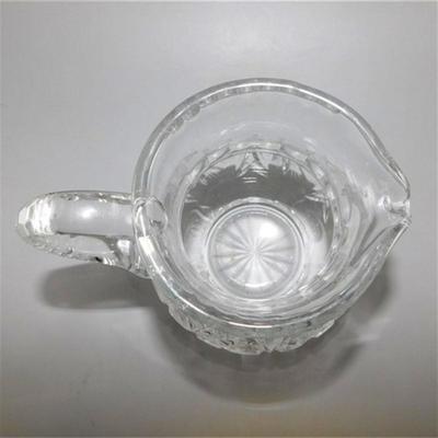 30" 6 1/2 Small Heavy Crystal Pitcher