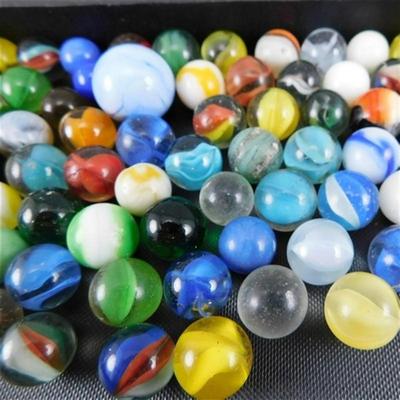 34 Lot of Vintage Marbles