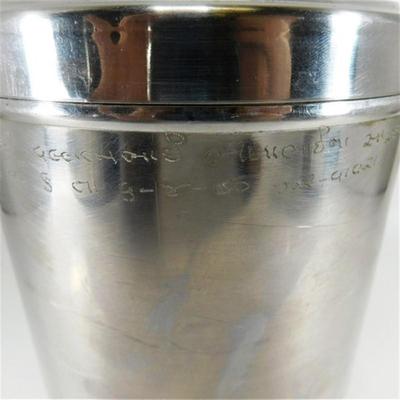 36 Lot 4 Stainless Storage Containers (small engraving on containers)