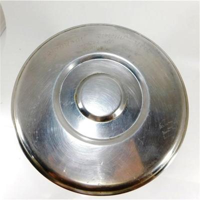 36 Lot 4 Stainless Storage Containers (small engraving on containers)
