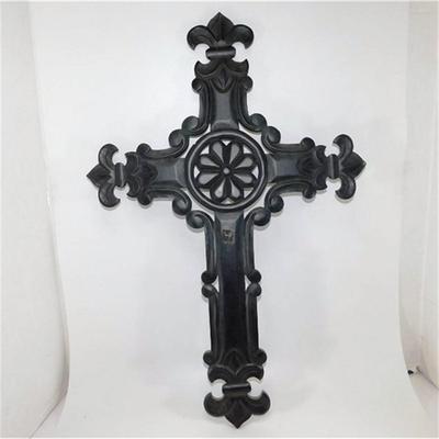 42 24" Large Black Cross