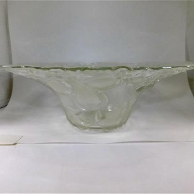 45 15" Vintage Mikasa Arabella Crystal Fruit Bowl