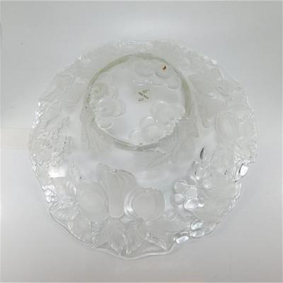 45 15" Vintage Mikasa Arabella Crystal Fruit Bowl