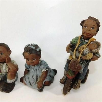 47 5" Sarah's Attic Lot of 4 Children Statues