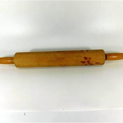 56 17" (with handles) Wooden Rolling Pin