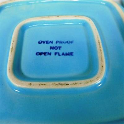 70 Lot of 2 Blue Tulip Cronin Ovenware Dishes